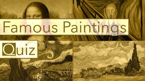 paint quiz questions|famous paintings quiz and answers.